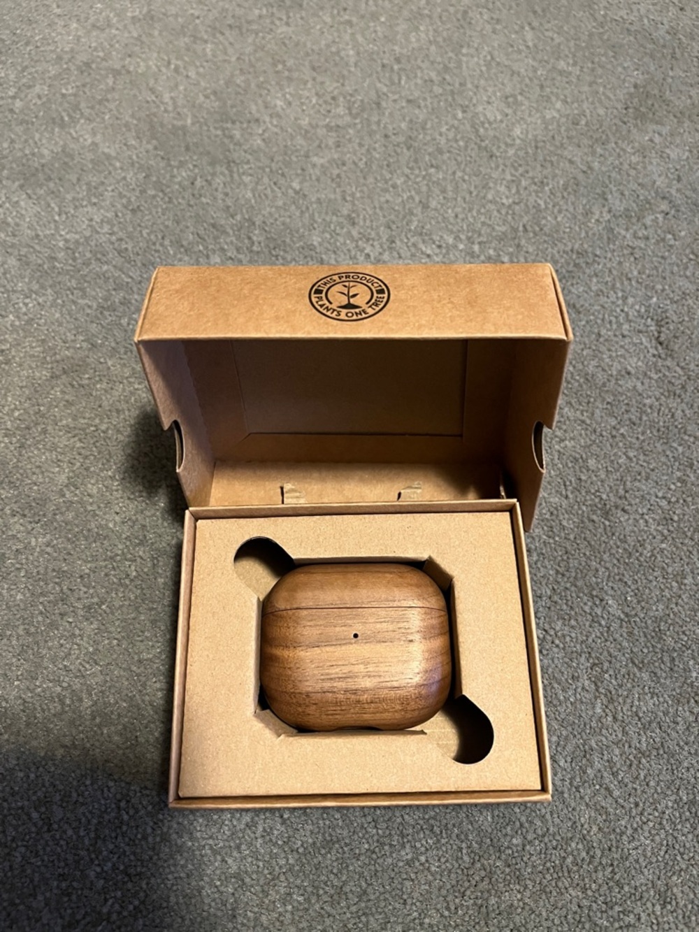NWT Oakywood AirPod 3 Walnut Case